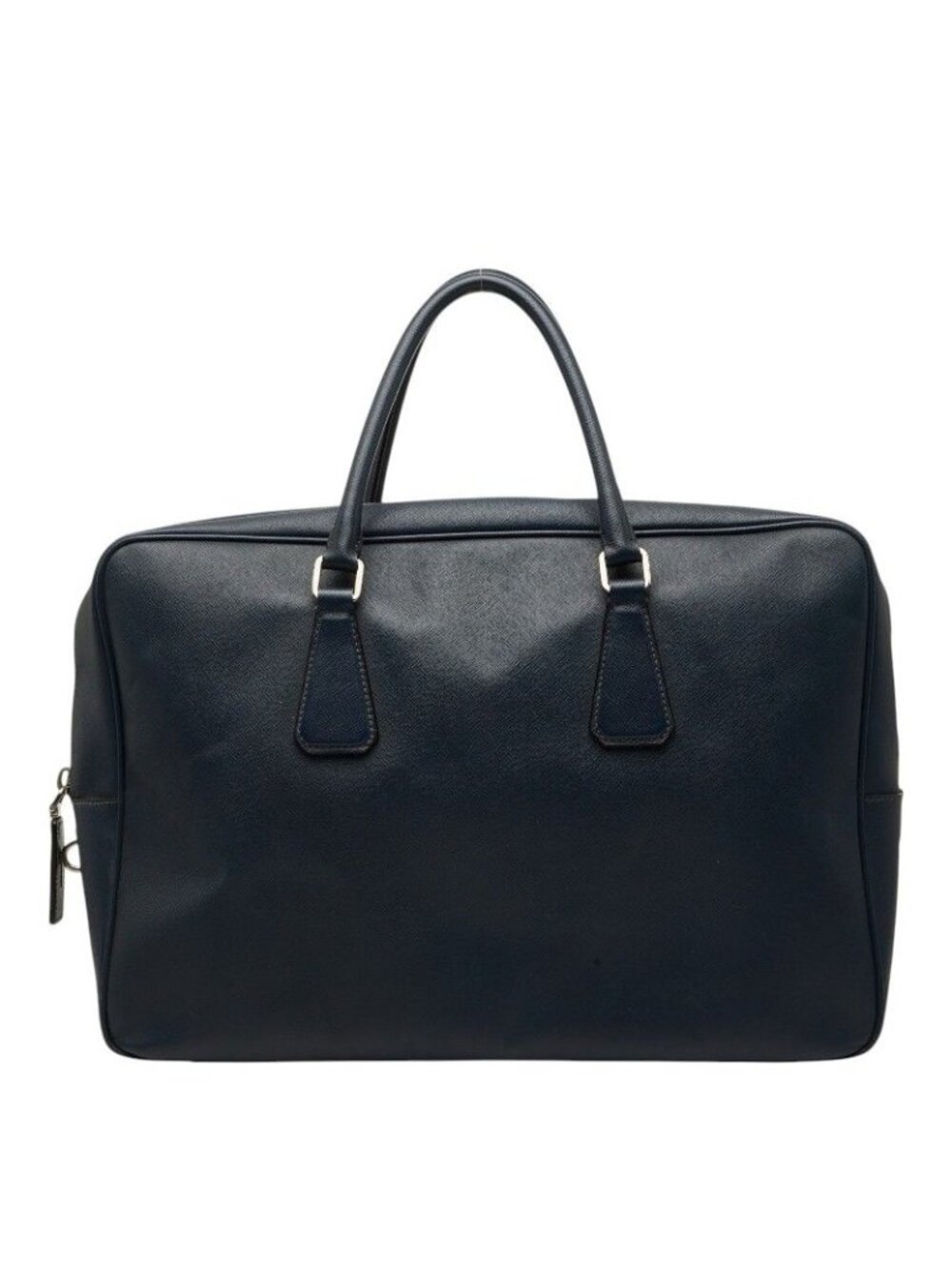 Prada Briefcase Business Navy Saffiano Leather 1